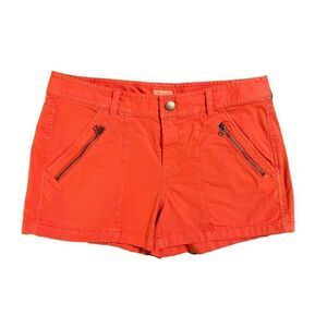 ‎Hinge Women’s Coral Spice Shorts Size 6 NWT Nordstrom